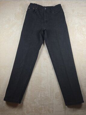 Levi's 550 Relaxed Fit Black Jeans Size 12M